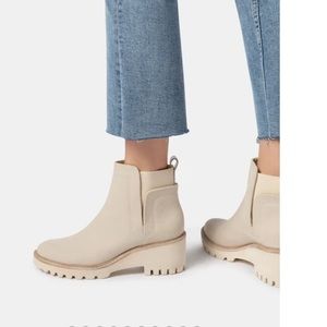 Dolce Vita Huey Booties in Sandstone